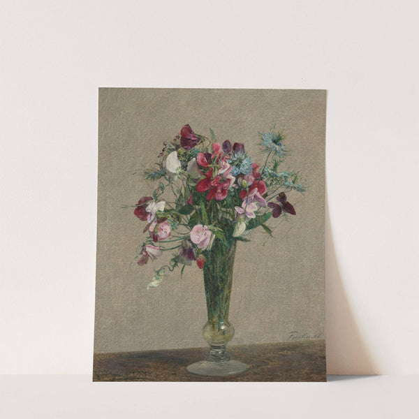 Pois de senteur et nigelles by Henri Fantin-Latour