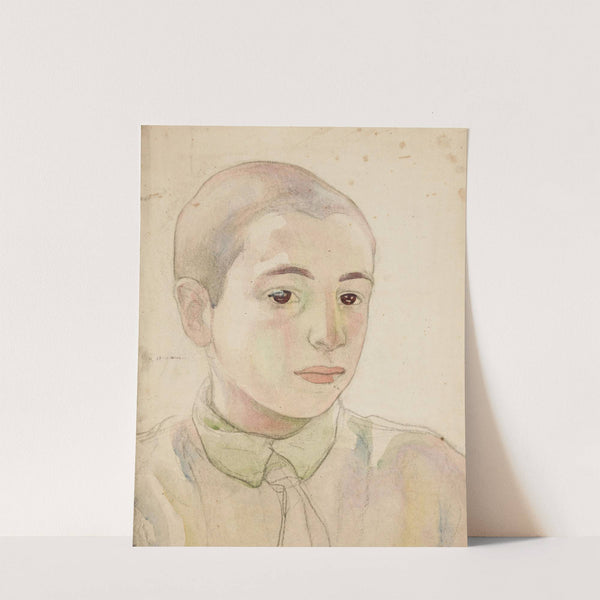 Poisi pea (pooleli) (1913) by Nikolai Triik