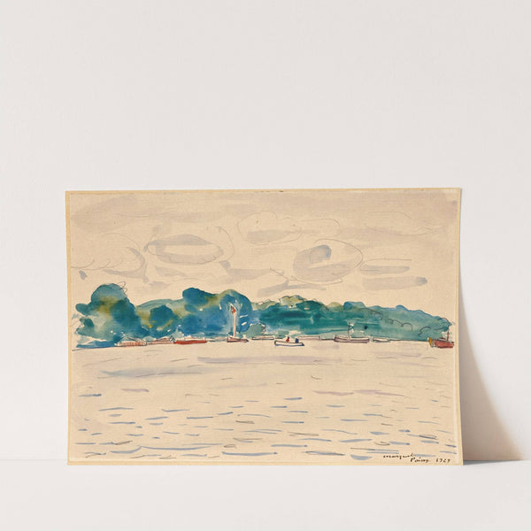 Poissy (1929) by Albert Marquet