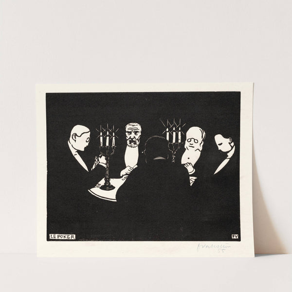 Poker (1896) by Félix Vallotton