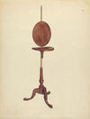 Pole Screen and Candlestand