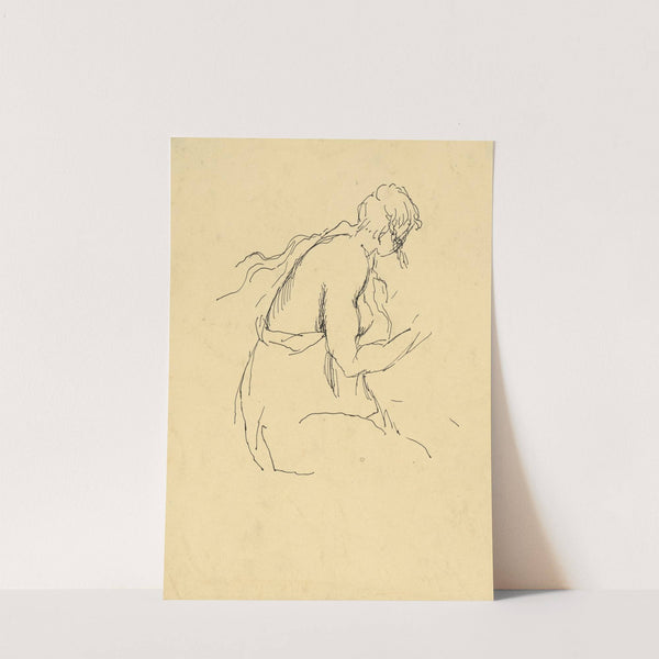 Polfigúra mladej ženy by Ján Novák