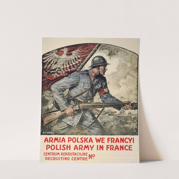 Polish Army in France by Wladyslaw Theodore Benda
