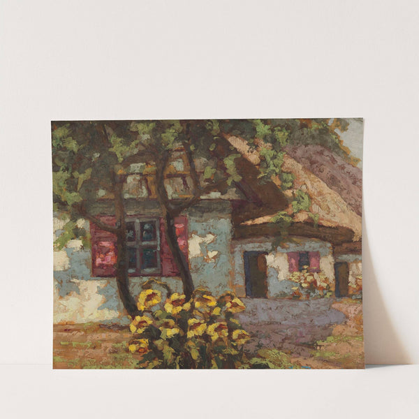 Polish cottages (1929) by Jan Bohuszewicz