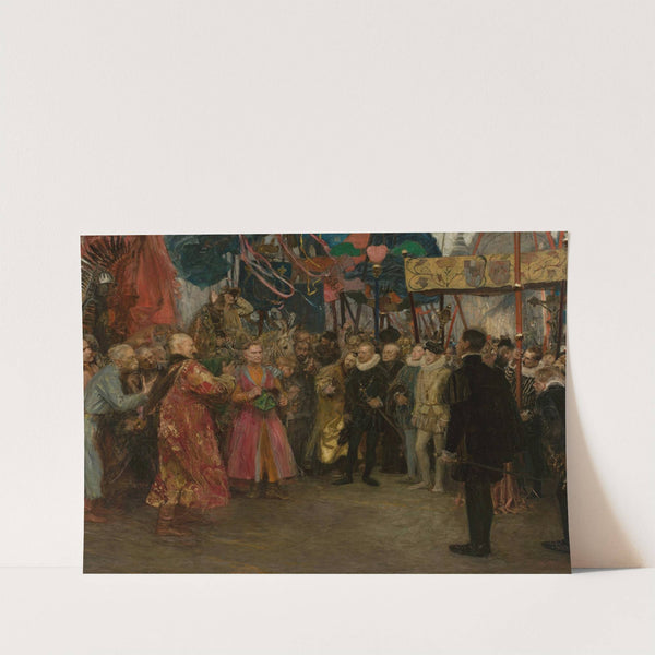 Polish envoys before Henry of Valois by Teodor Axentowicz