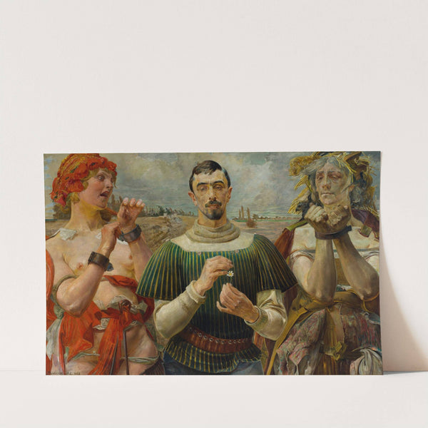 Polish Hamlet – Portrait of Aleksander Wielopolski by Jacek Malczewski