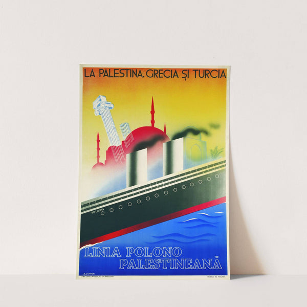 Polish-Palestinian Line (1934) by Zygmunt Glinicki