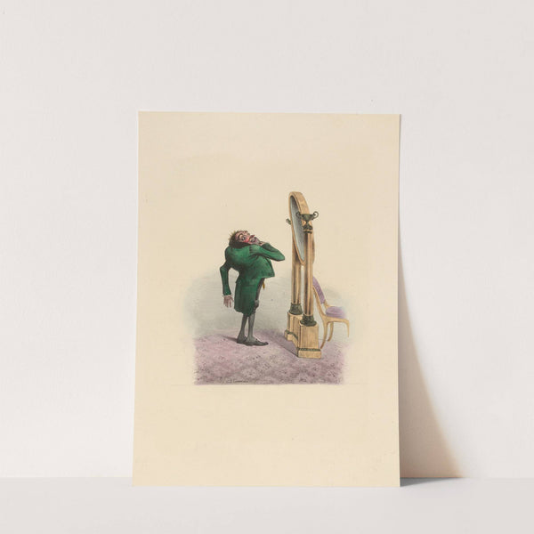 Polissonne de boulle. En fais tu des caprices (1831) by Charles-Joseph Traviès de Villers