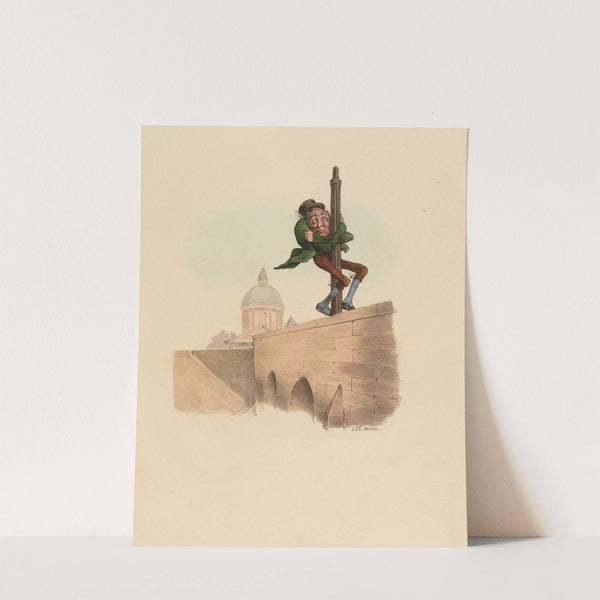 Polissonnes de femmes, vous ne m’en ferez plus (1831) by Charles-Joseph Traviès de Villers