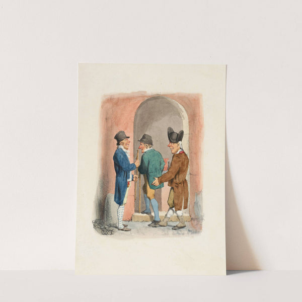 Politesse Française by Charles-Joseph Traviès de Villers