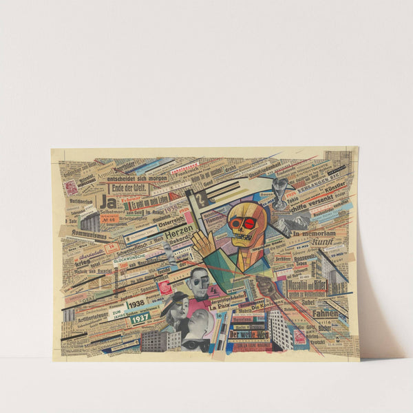 Political collage by Karl Wiener
