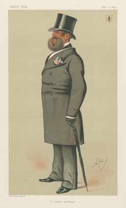 Politicians – ‘A country gentleman’. Sir Henry Josias Stracey. 10 July 1875