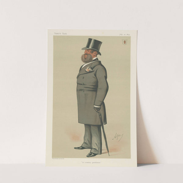 Politicians – ‘A country gentleman’. Sir Henry Josias Stracey. 10 July 1875 (1875) by Carlo Pellegrini