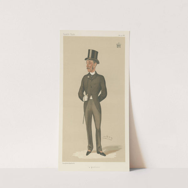 Politicians – ‘A Gentleman.’ The Earl of Zetland. 31 July 1886 (1886) by Leslie Matthew Ward