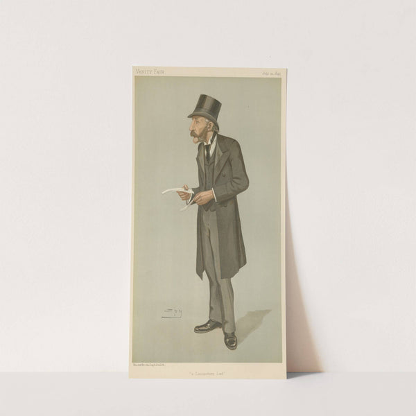 Politicians – ‘a Lancaster Lad.’ Sir Henry Howorth. 11 July 1895 (1895) by Leslie Matthew Ward