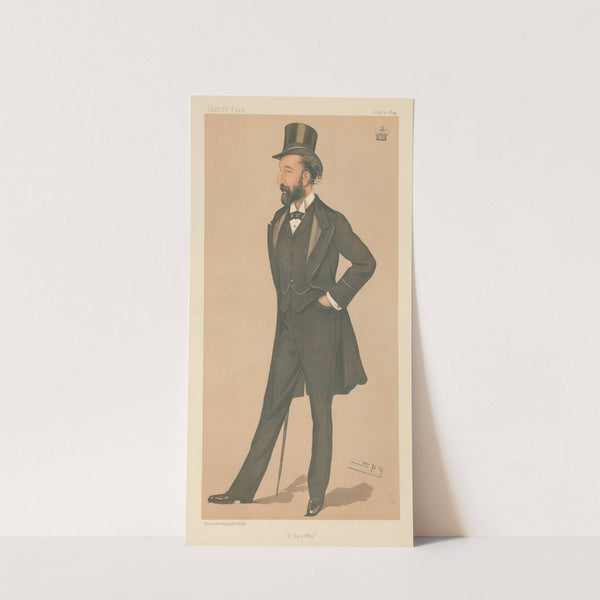 Politicians – ‘A Late Whip’. Lord Tweedmouth. 12 July 1894 (1894) by Leslie Matthew Ward