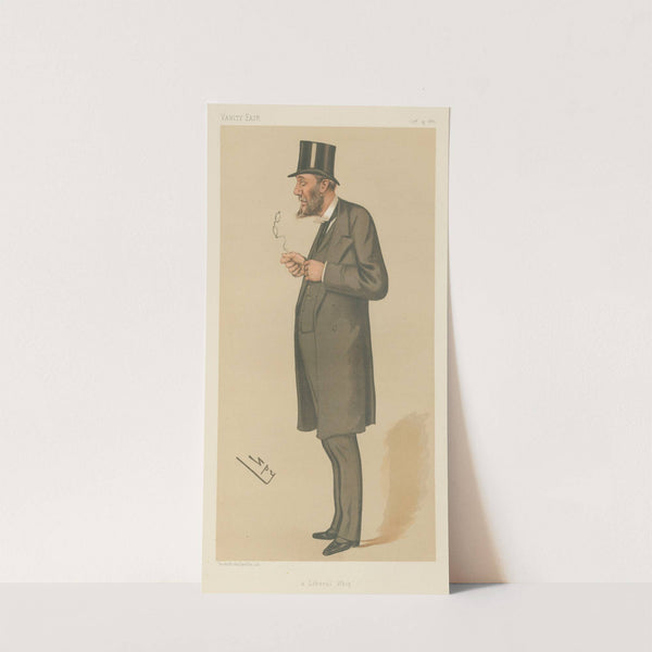 Politicians – ‘A Liberal Whip’. Mr. Charles Cecil Cotes. Oct. 13, 1883 (1883) by Leslie Matthew Ward