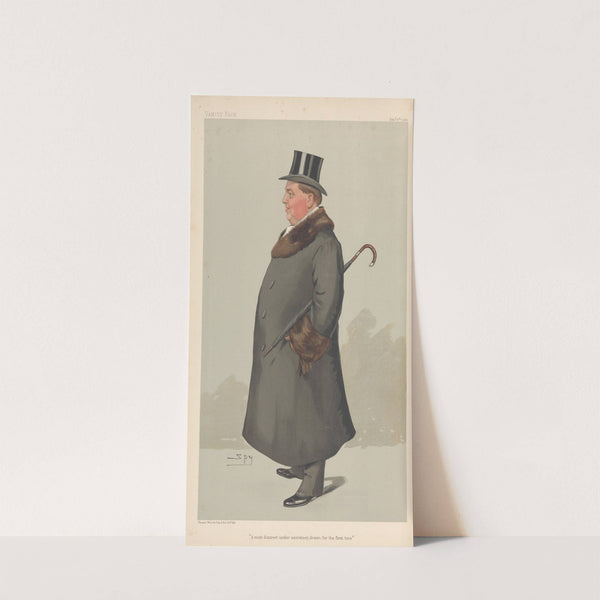 Politicians – ‘A most discreet Under Secretary, drawn for the first time’. The Earl of Donoughmore. February 9, 1905 (1905) by Leslie Matthew Ward