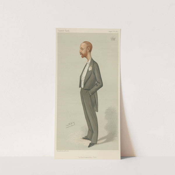 Politicians – ‘a Parliamentary Title’. The Earl of Onslow. 18 August 1883 (1883) by Leslie Matthew Ward