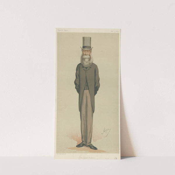 Politicians – ‘A Tenant Farmer’. Mr. Clare Sewell Read. 5 June 1875 (1875) by Carlo Pellegrini