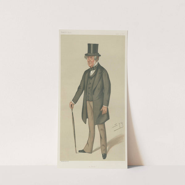 Politicians – ‘a Tory’. Colonel John Sidney North. 10 August 1878 (1878) by Leslie Matthew Ward