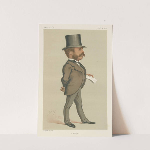 Politicians – ‘a whipper’. Mr. William Hart Dyke. September 4, 1875 (1875) by Carlo Pellegrini