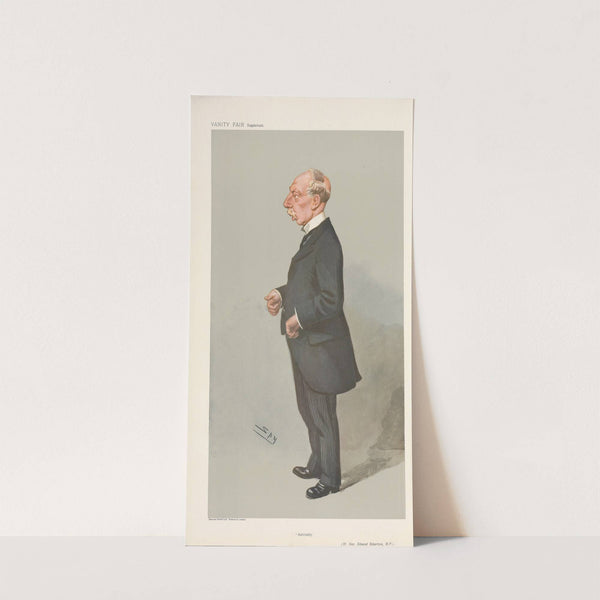 Politicians – ‘Admiralty’. The Rt. Hon. Edmund Robertson. 12 June 1907 (1907) by Leslie Matthew Ward