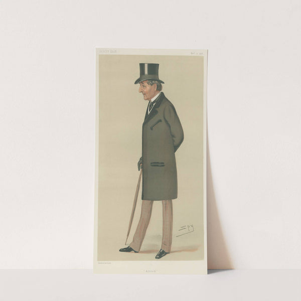 Politicians – ‘Alfred’. Mr. Alfred Montgomery. 2 November 1878 (1878) by Leslie Matthew Ward