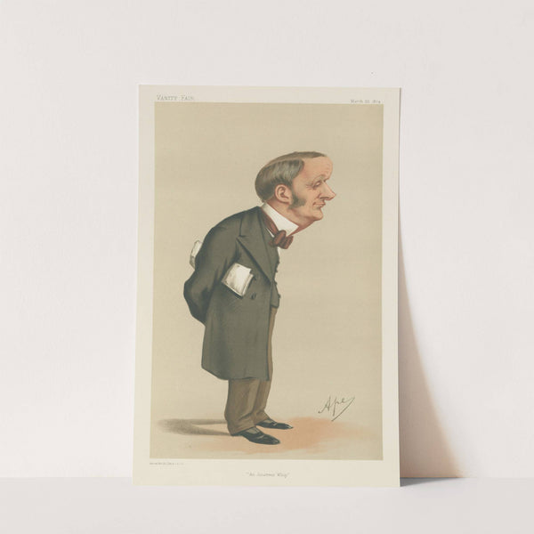Politicians – ‘An Amateur Whip’. Sir Charles Forster. March 28, 1874 (1874) by Carlo Pellegrini