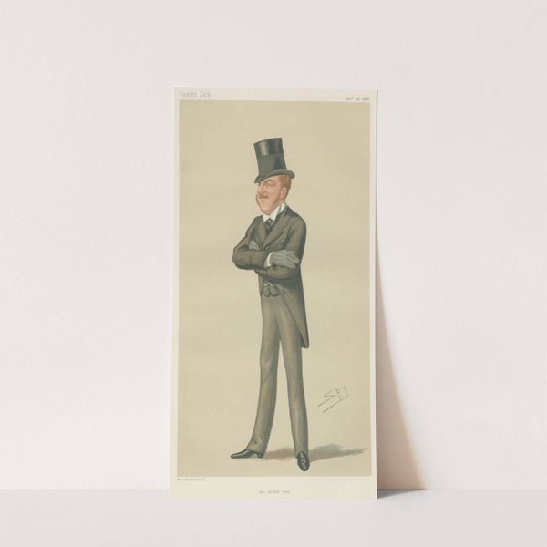 Politicians – ‘an elder son.’ Viscount MacDuff. 16 December 1876 (1876) by Leslie Matthew Ward