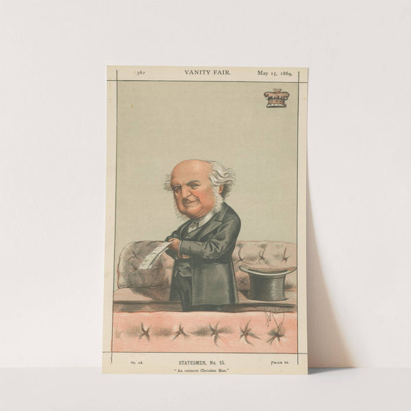 Politicians – ‘An eminent Christian Man’. Lord Westbury. 15 May 1869 (1869) by Carlo Pellegrini