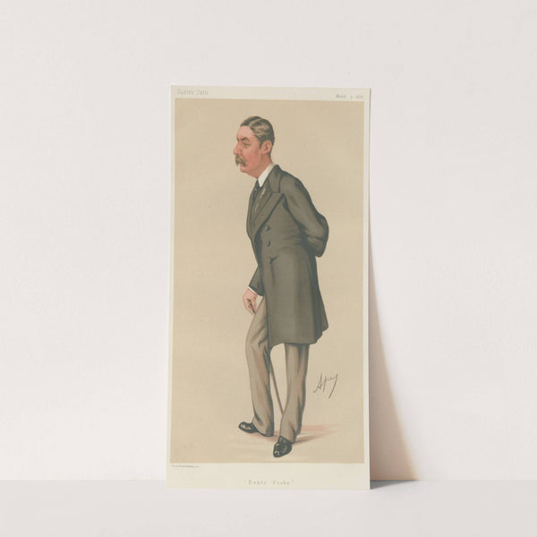 Politicians – ‘Baker Pasha’. Lieut. Gen. Valentine Baker Pasha. March 9, 1878 (1878) by Carlo Pellegrini