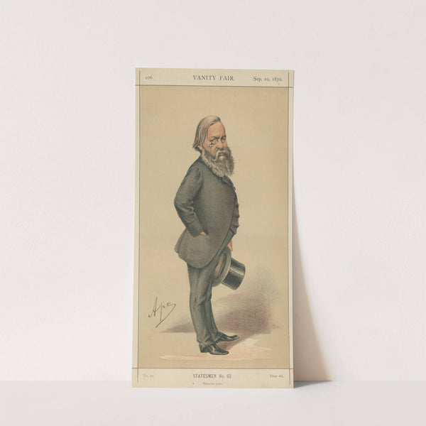 Politicians – ‘Batavian grace’. Alex J. Beresford-Hope. September 10, 1870 (1870) by Carlo Pellegrini