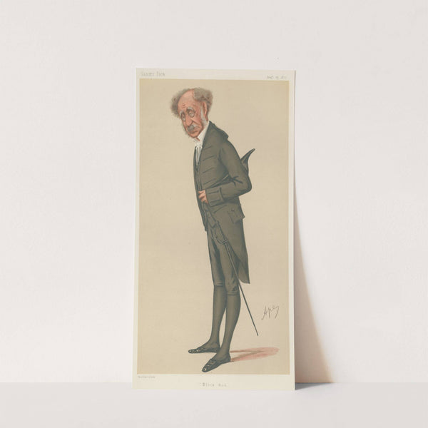 Politicians – ‘Black Rod’. Gen. The Rt. Hon. Sir William Thomas Knollys. 25 August 1877 (1877) by Carlo Pellegrini