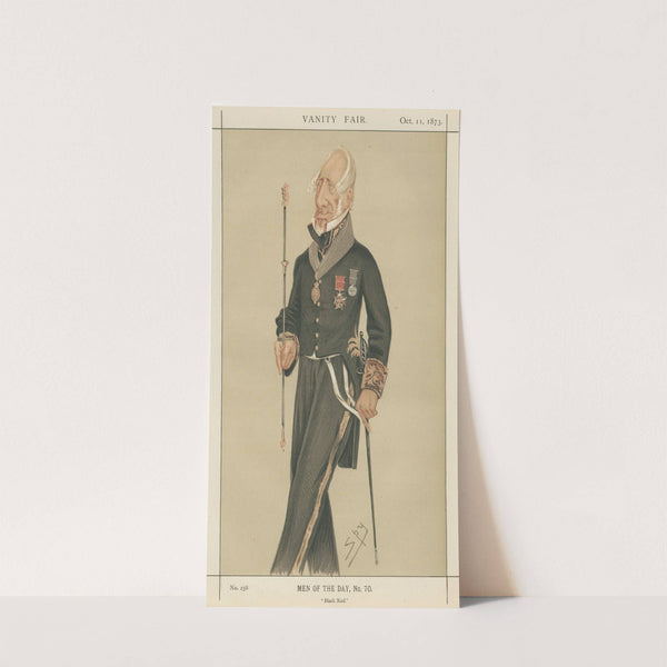 Politicians – ‘Black Rod’. Sir Augustus William James Clifford. October 11, 1873 (1873) by Leslie Matthew Ward