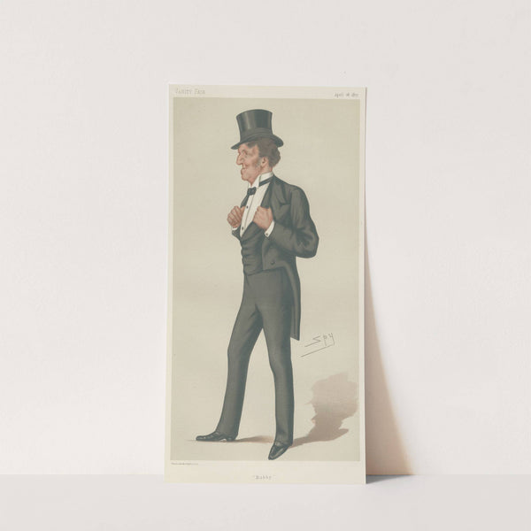 Politicians – ‘Bobby’. The Hon. Robert Bourke. April 28, 1877 (1877) by Leslie Matthew Ward