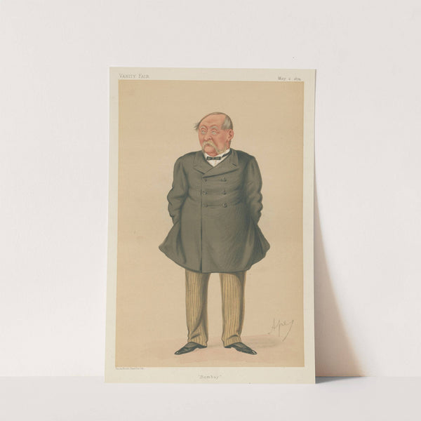 Politicians – ‘Bombay’. The Rt. Hon. Sir William Robert Seymour Vessey Fitzgerald. May 2, 1874 (1874) by Carlo Pellegrini