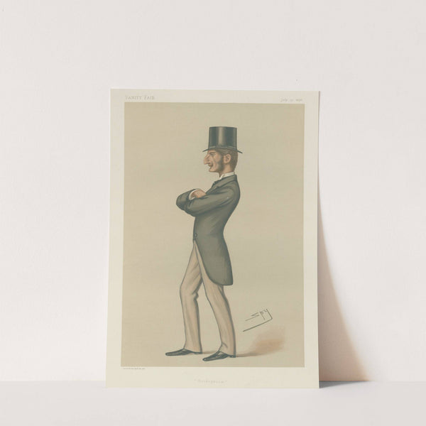 Politicians – ‘Bridegroom’. Lord Claud John Hamilton. July 27, 1878 (1878) by Leslie Matthew Ward