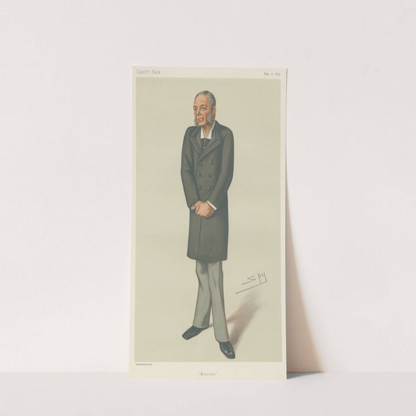 Politicians – ‘Burials’. Mr. George Osborne Morgan. 17 May 1879 (1879) by Leslie Matthew Ward