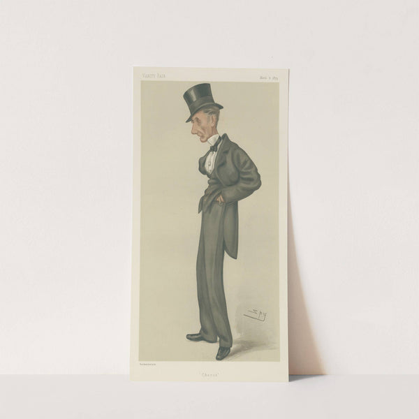 Politicians – ‘Chorus’. Admiral Sir William Edmonstone. March 8, 1879 (1879) by Leslie Matthew Ward