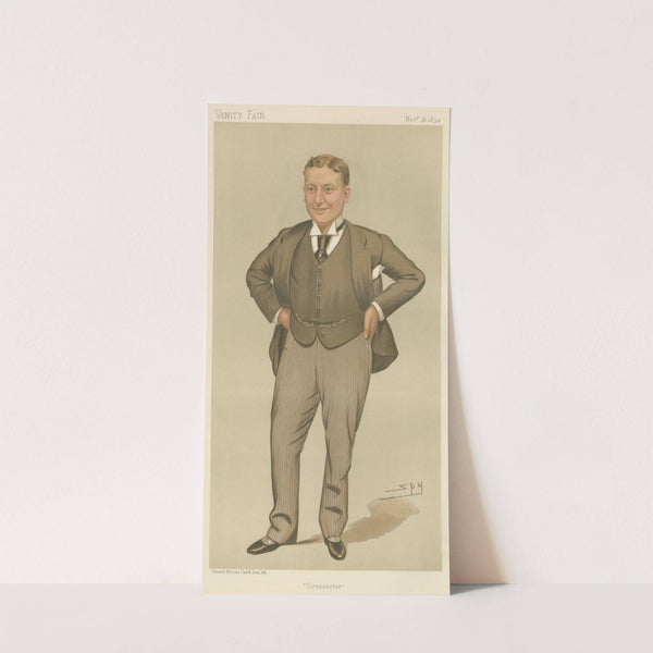 Politicians – ‘Cirencester’. Mr. Harry Lawson Webster Lawson. 15 November 1893 (1893) by Leslie Matthew Ward