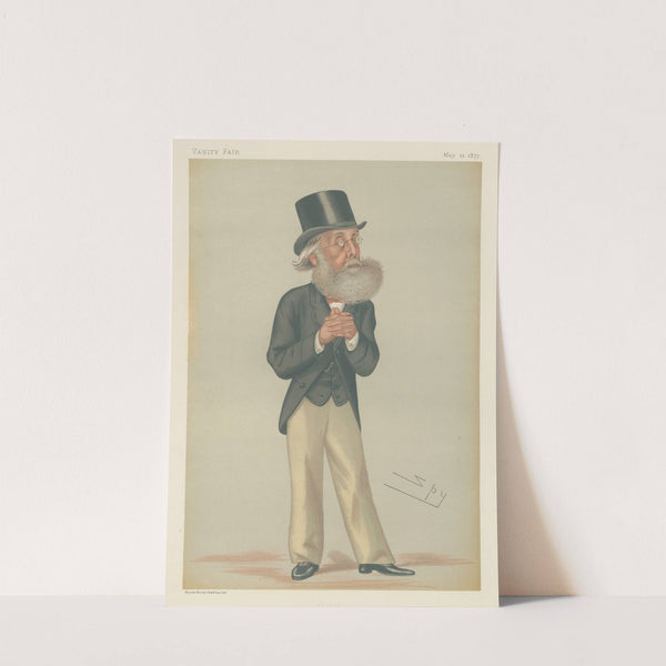 Politicians – ‘Clever’. Mr. William Bromley Davenport. May 12, 1877 (1877) by Leslie Matthew Ward