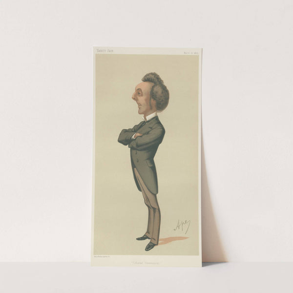 Politicians – ‘Colonial Government’. His Excellency Governor Pope Hennessy. 27 March 1875 (1875) by Carlo Pellegrini