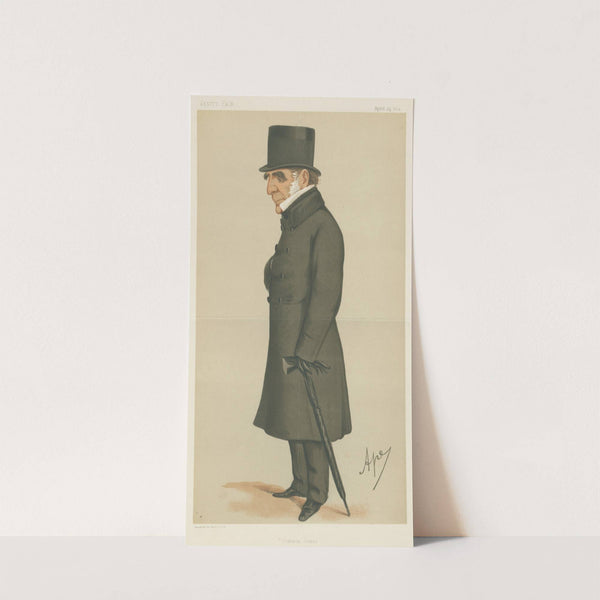 Politicians – ‘Common Sense’. The Rt Hon. Joseph Warner Henley. 25 April 1874 (1874) by Carlo Pellegrini