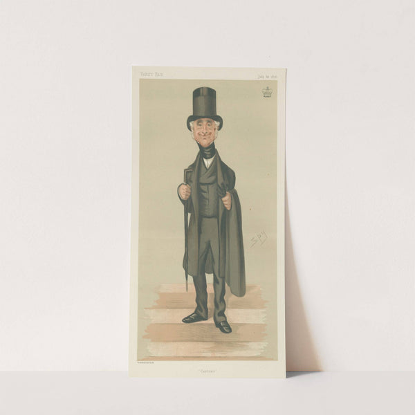 Politicians – ‘Customs’. Lord Cottesloe. July 22, 1876 (1876) by Leslie Matthew Ward