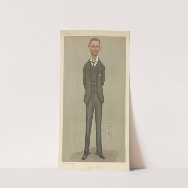 Politicians; ‘Dear Boy!’, The Hon. Kenneth Howard, November 5, 1892 (1892) by Leslie Matthew Ward