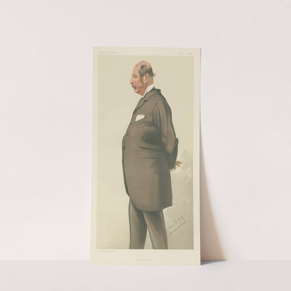 Politicians – ‘Despatches’. Captain Conway Seymour. 16 February 1884 (1884) by Leslie Matthew Ward