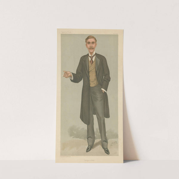 Politicians – ‘Diplomacy and Poetry’. Mr. James Renell Rodd. 7 January 1897 (1897) by Leslie Matthew Ward