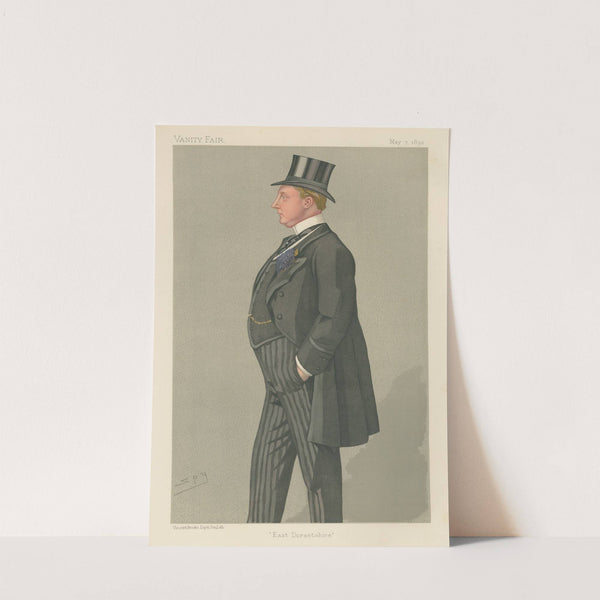 Politicians – ‘East Dorsetshire.’ The Hon. Humphrey Napier Sturt. 7 May 1892 (1892) by Leslie Matthew Ward