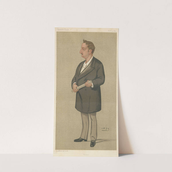 Politicians – ‘Elisha’. Mr. John Edward Redmond. 12 November 1892 (1892) by Leslie Matthew Ward